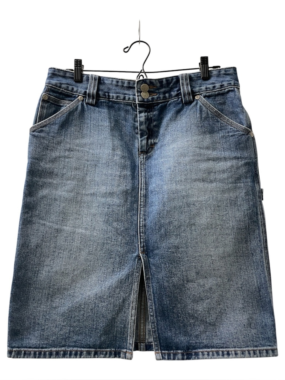 J. Crew Denim Carpenter Style Skirt